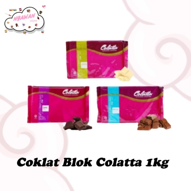 

1kg colatta compound - coklat batang