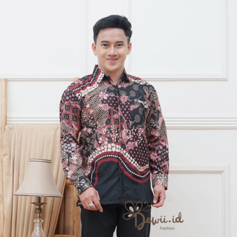 BAJU BATIK | KEMEJA BATIK | BAJU BATIK PRIA | BAJU BATIK PRIA LENGAN PANJANG | KEMEJA BATIK PRIA | K
