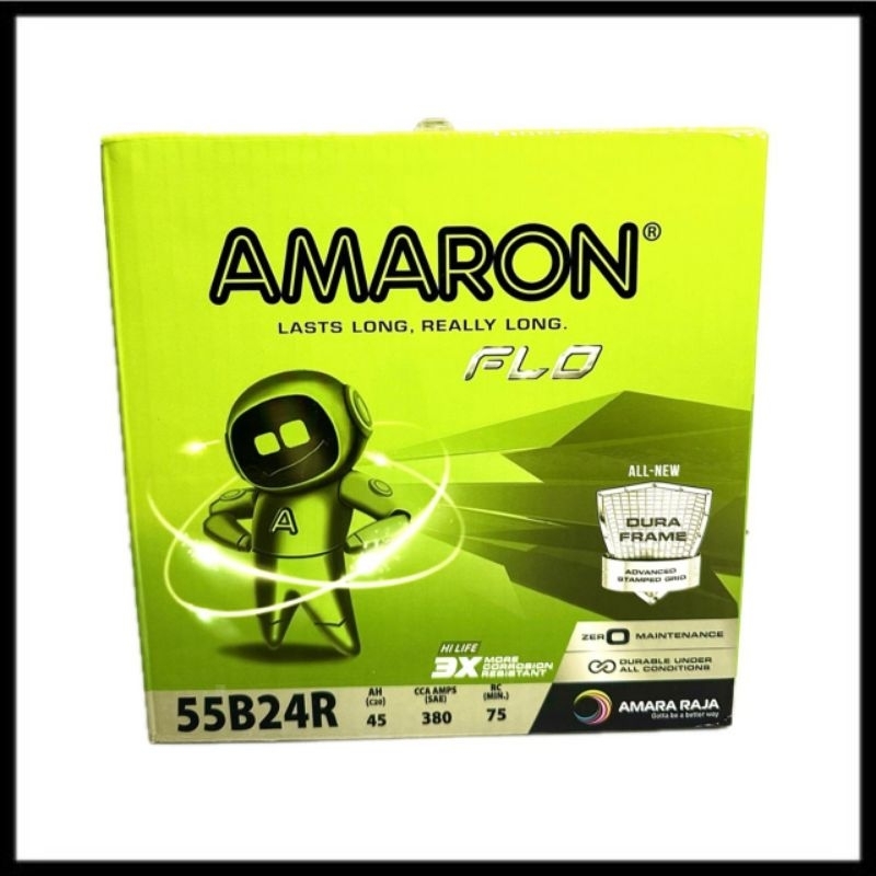 AKI MOBIL NS60  55B24R AMARON HI LIFE