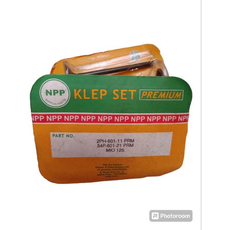 KLEP MIO  125;/ SET KLEP ORIGINAL NPP
