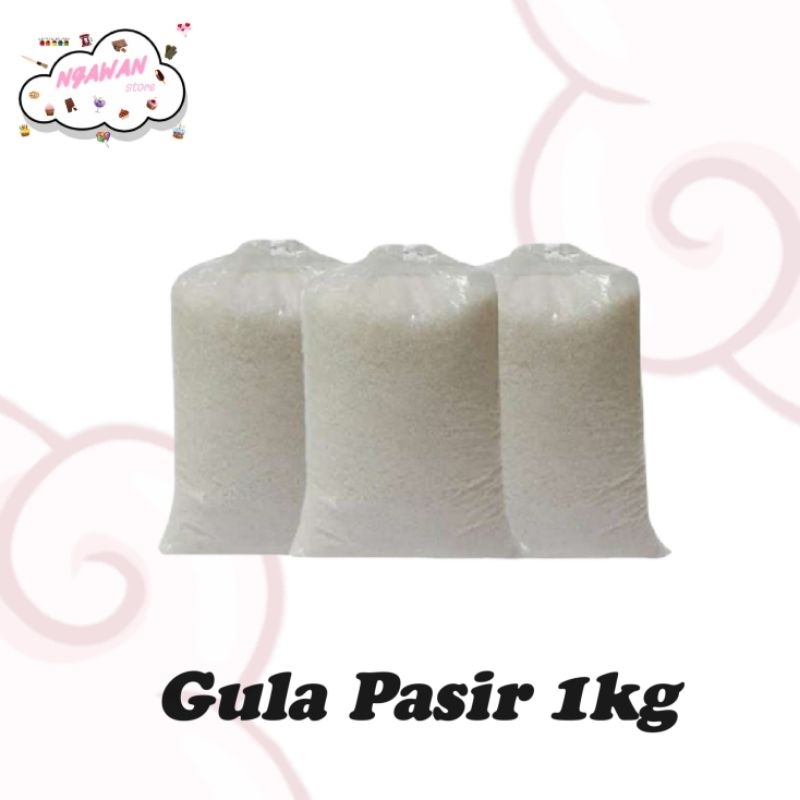 

1kg gula pasir - gula pasir putih - gula pasir los