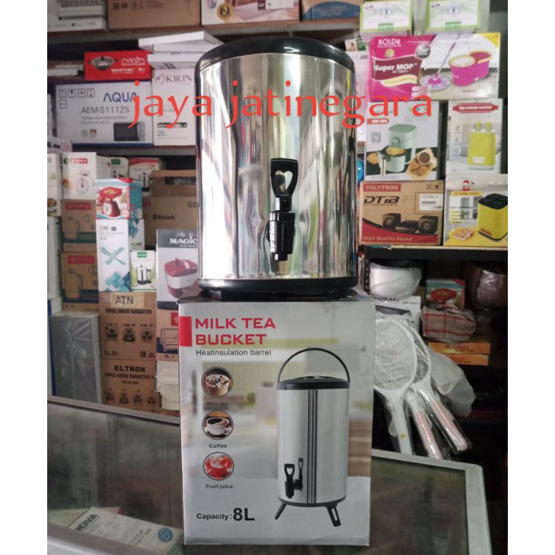 Water jug Milk tea bucket 8 liter