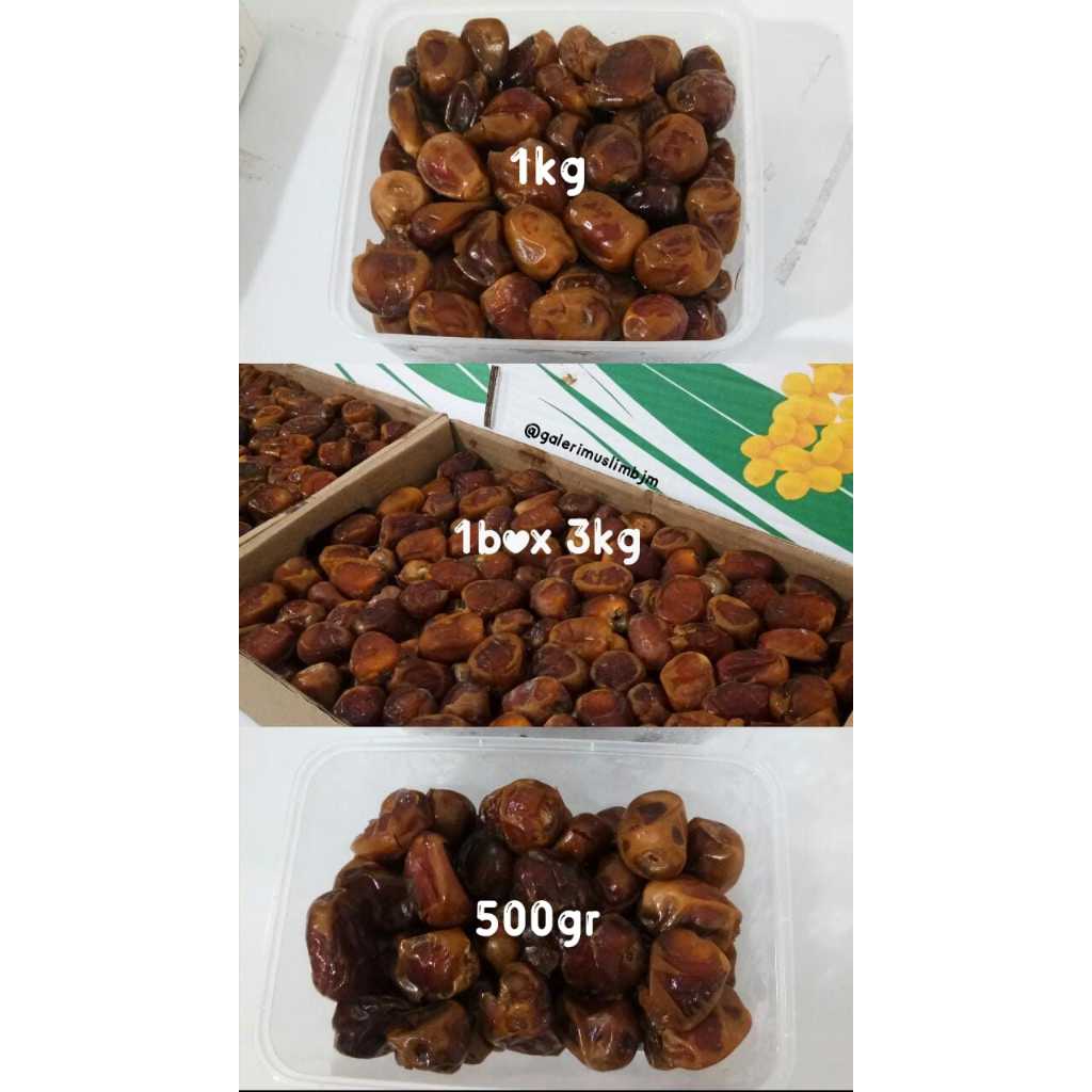 

SUKARI AL QASIM 1KG KURMA RAJA RATU ARAB