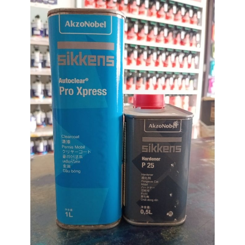 Clear Sikkens Pro Express 1L + Hardener P25 0,5L