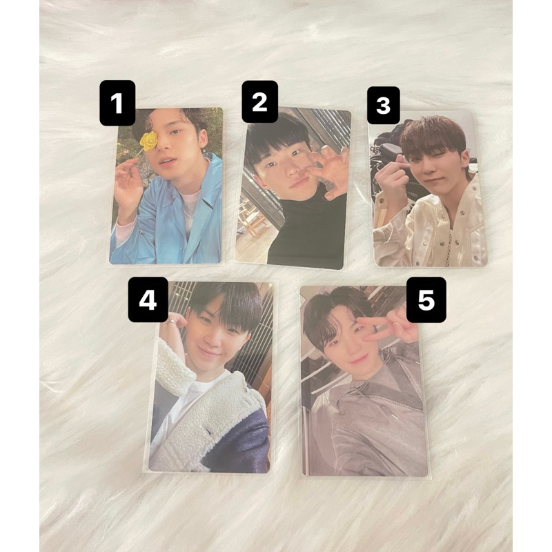 PHOTOCARD SEVENTEEN OFFICIAL Joshua, Mingyu, Woozi, Hoshi, Seungkwan, Dino/ Seventeen Photocard Cara