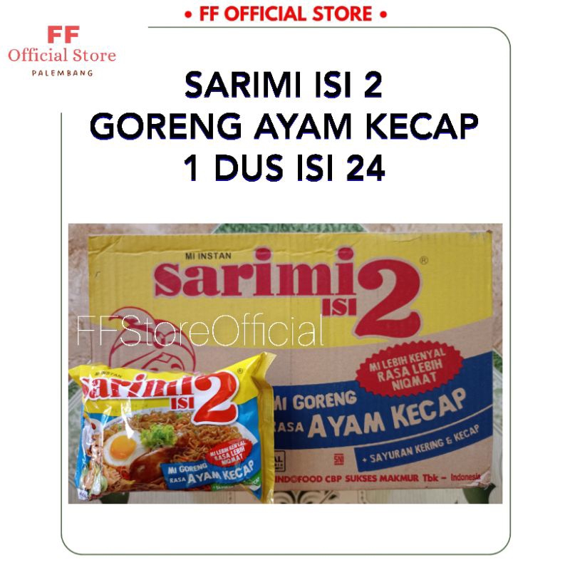 

SARIMI Isi 2 Mie Goreng Ayam Kecap 1 Dus isi 24