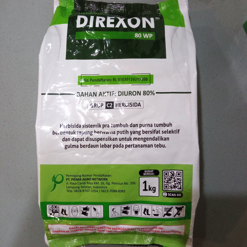 DIREXON 80 WP 1kg Herbisida Diuron 80%