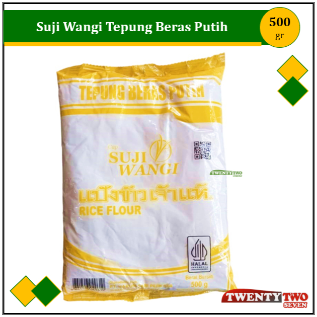 Suji Wangi Tepung Beras Putih Thailand Rice Flour 500 gr