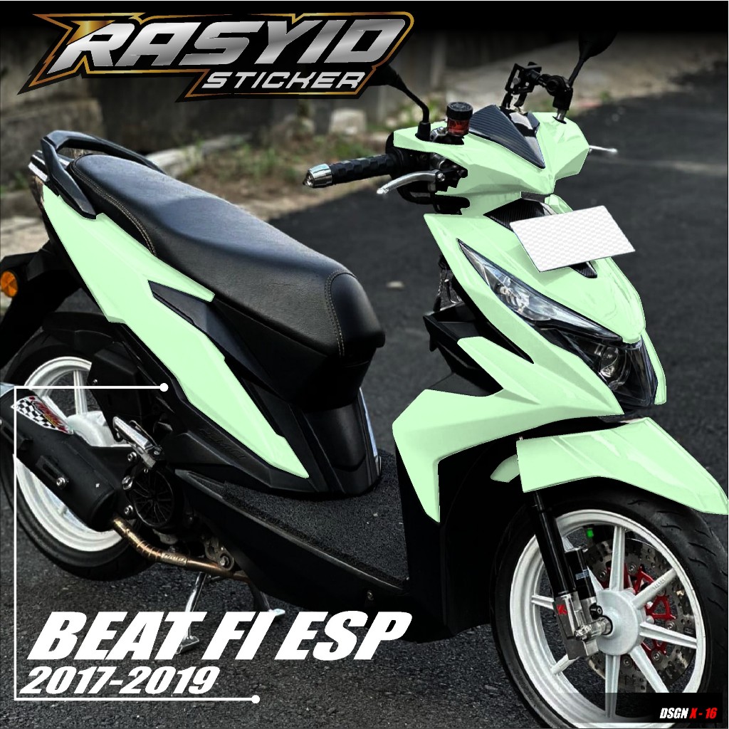 COD Sticker Decal FullBody Honda Beat FI ESP Street Tahun 2016 2017 2018 2019 Sticker Beat Esp Stree