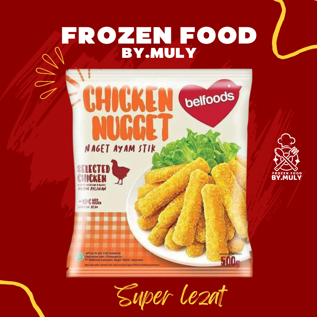 

Belfoods Chicken Nugget Stick 500 gr