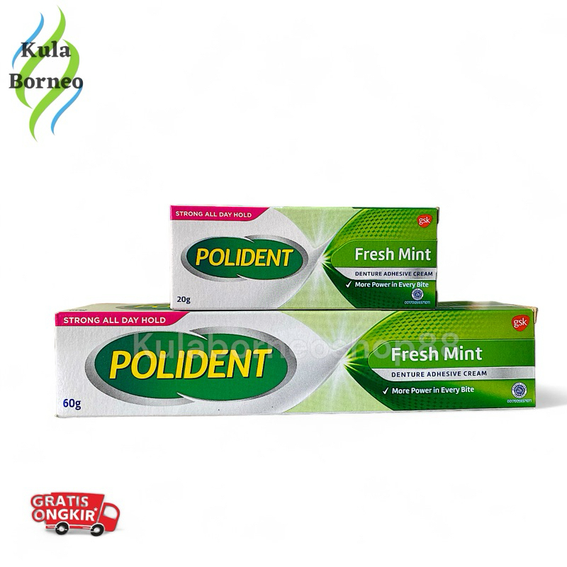 POLIDENT LEM GIGI PALSU PEREKAT GIGI TIRUAN