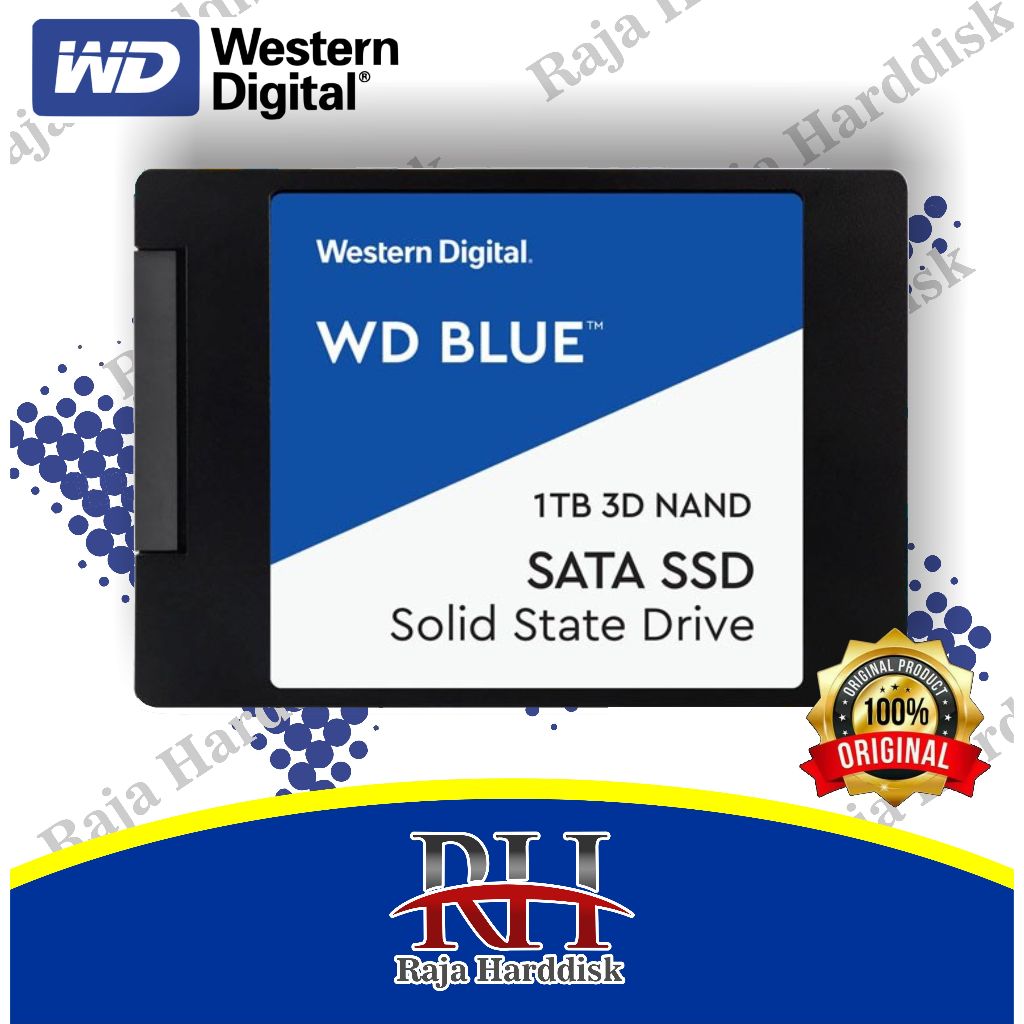 SSD WD 1TB / SSD WD Blue 3D Nand 1TB 2.5" SATA