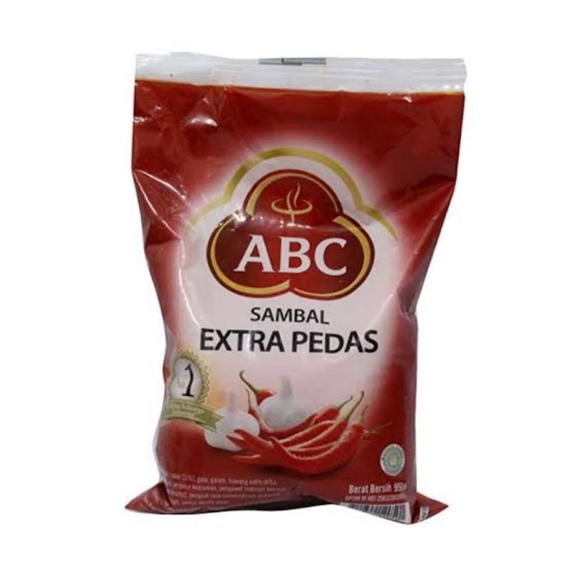 

Saos sambal ABC extra pedas 1kg