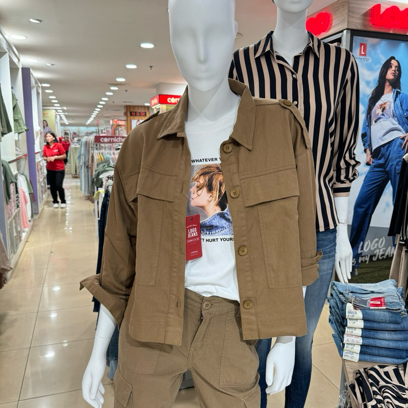 LOGO JEANS - NEW Jaket Outer Wanita (S-L)