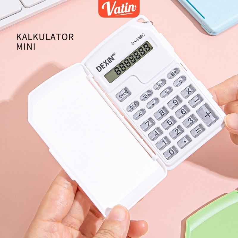 

KALKULATOR MINIMALIS 8 DIGIT/KALKULATOR MINI SEKOLAH KANTOR - vatin_shop