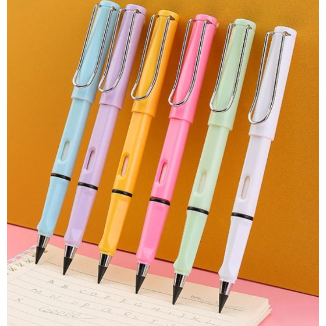 

Eternal Pencil Premium / Pensil Eternal Tanpa Isi Untuk Sekolah / Pensil tanpa rautan / Pensil tanpa batas
