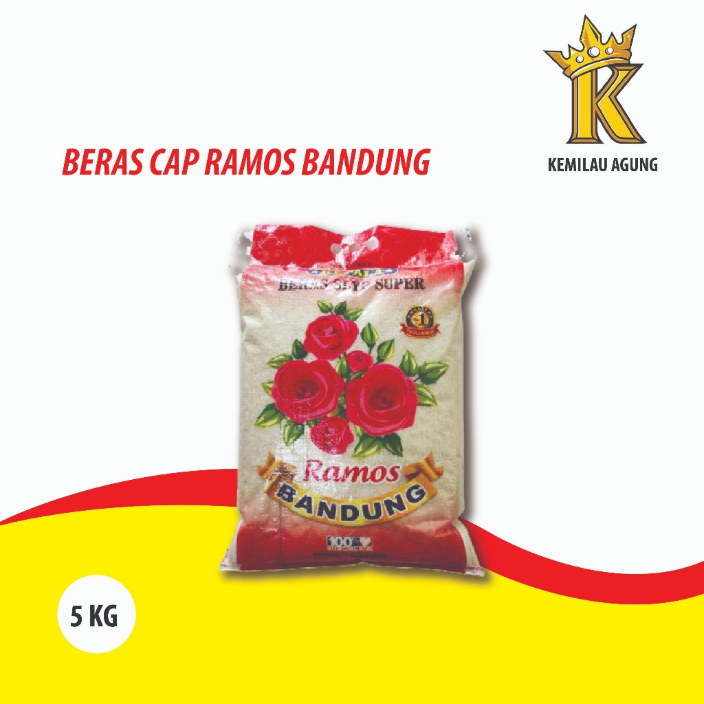 

Beras Premium RAMOS BANDUNG (5KG/10KG/20KG) CARGO dan SAMEDAY