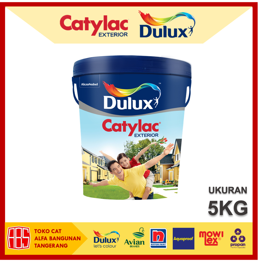 Cat Dulux Catylac Exterior [5KG] - Cat Tembok Exterior