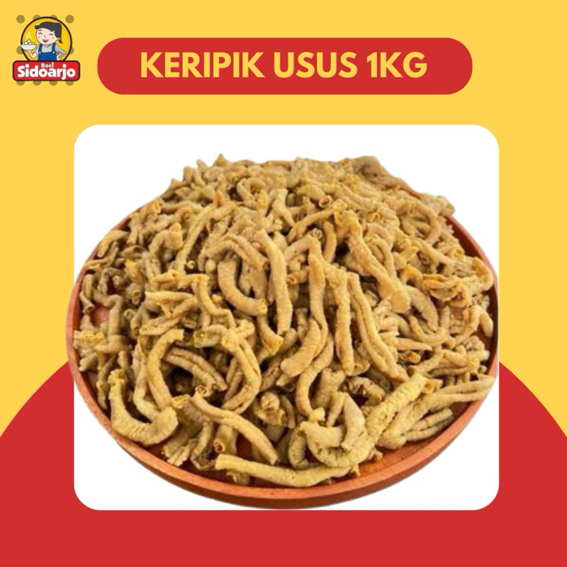 

KERIPIK USUS 1Kg PEDAS ORI DAUN JERUK USUS CRISPY