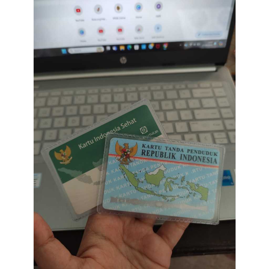 

Pelindung ID Card - Plastik mika bening sampul cover