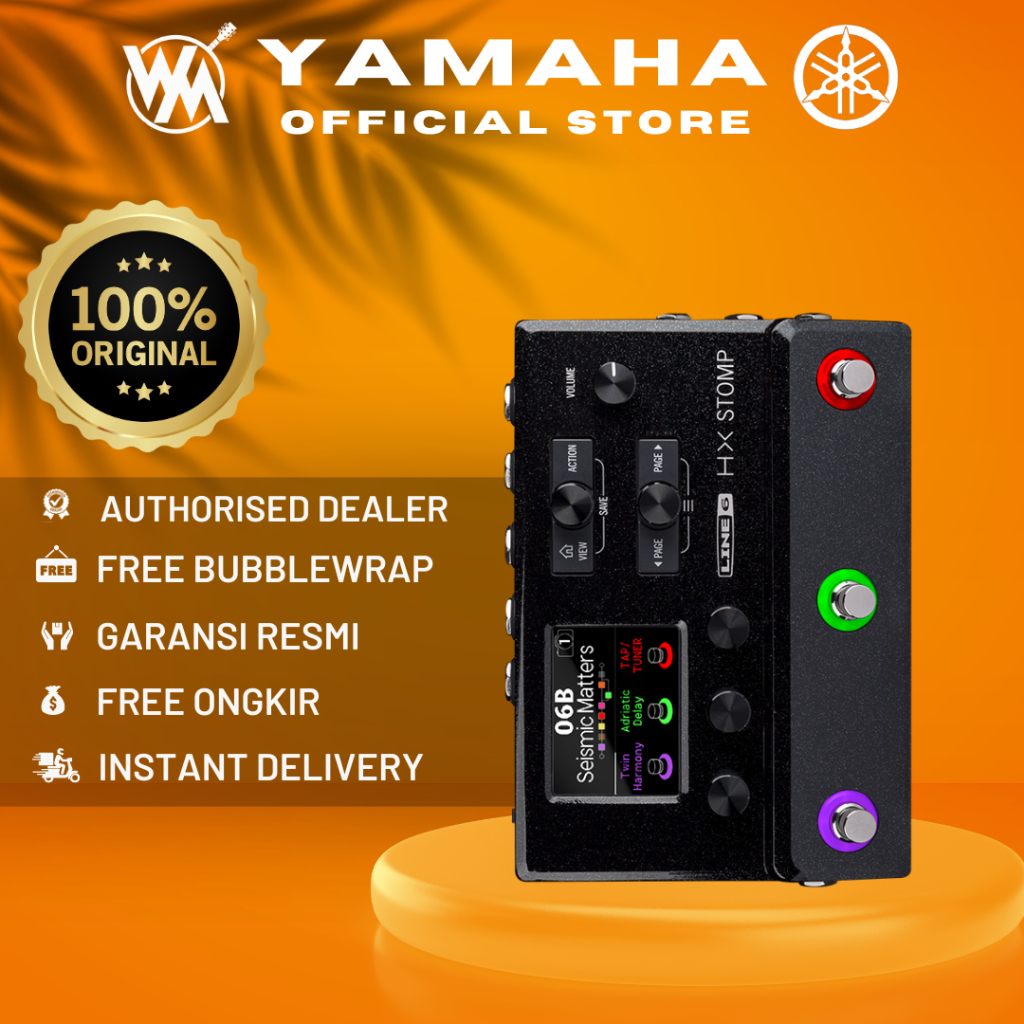 Yamaha LINE 6 HX Stomp Box / Yamaha LINE 6 / Yamaha HX Stomp Box