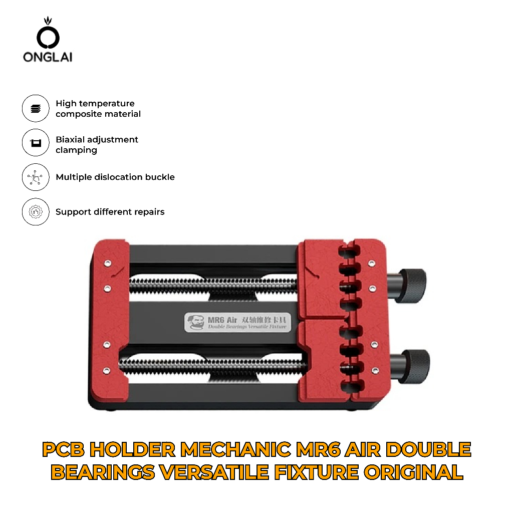 PCB HOLDER MECHANIC MR6 AIR DOUBLE BEARINGS VERSATILE FIXTURE ORIGINAL