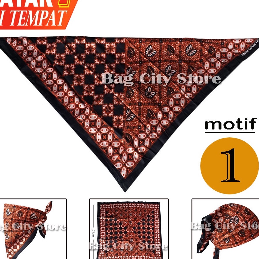 PROMO SALE Slayer Scraft Slayer Motif Batik Iket Udeng Pria Slayer Panjang 55x55 Buff Masker Bahan K