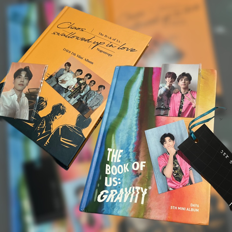 UNSEALED ALBUM Negentropy & TBOU : Gravity Mate DAY6 | fullset