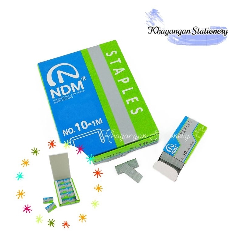 

Isi Staples/Refill Staples No.10 NDM Premium-KhayanganStationery