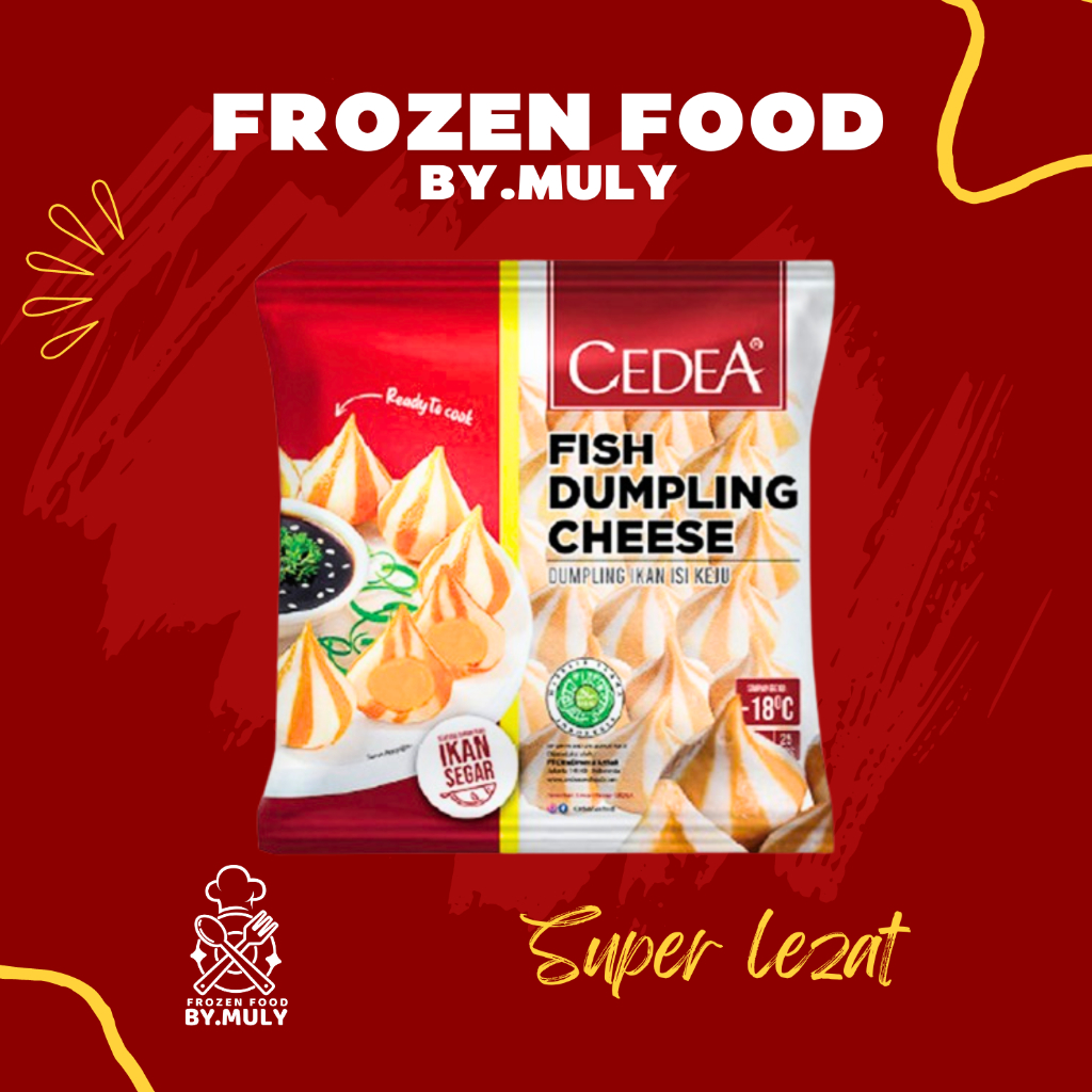

Ikan Olahan Cedea Fish Dumpling Cheese 500 Gram