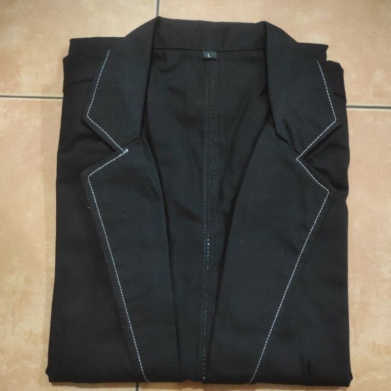 TERBARU BPS COD Blazer / Jas Pria VENTURA hitam sanmer premium S M L XL ventu black formal busa kain