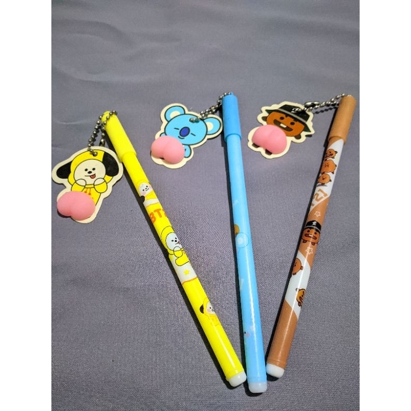 

pulpen BT21 | Pulpen karakter | pulpen untuk fans BTS