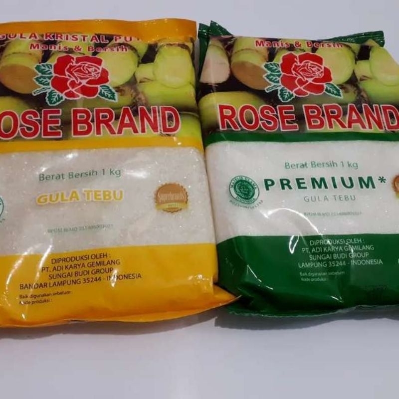 

GULA PASIR ROSE BRAND 1KG