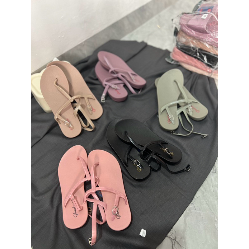 IMPORT sandal cantik tali jelly sandal cantik wanita