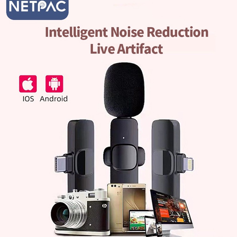 Special Price Special Lavalier Wireless Microphone Recording Android Apple Hp Anchor Outdoor Bluetoo