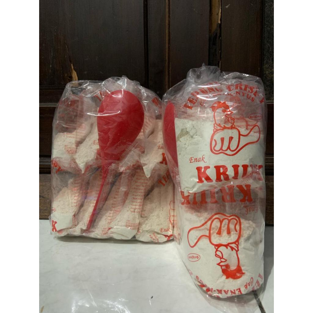 

TEPUNG CRISPY KRIUK ASLI TEPUNG SERBAGUNA 1 Bal isi 10 PCS (120 gram X 10) FREE HADIAH - TEPUNG KRIUK CAP JEMPOL MURAH