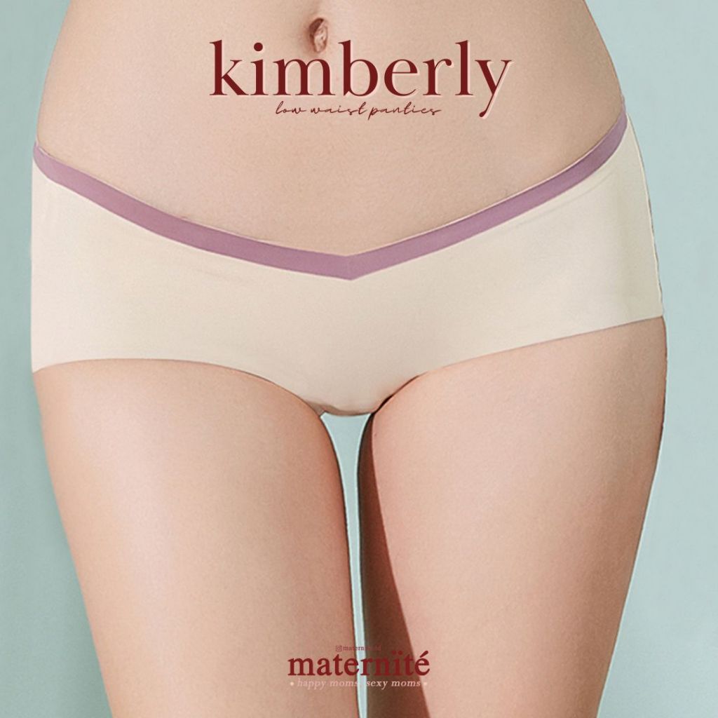 Celana dalam hamil seamless / CD Hamil Low Waist / Maternity Panties - Kimberly Undies