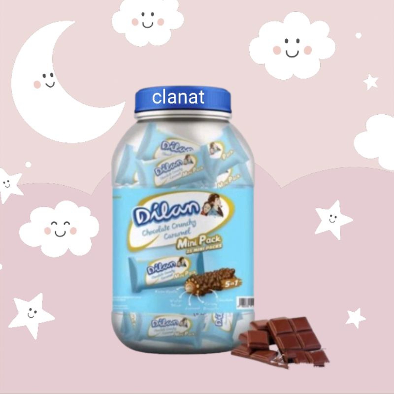 

Dilan Mini Pack Wafer Chocolate Crunhy Caramel MURAH AMBYAR