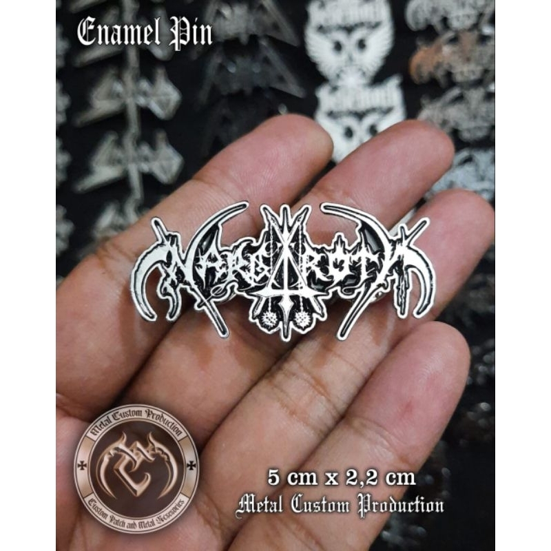 Enamel Pin Badge Metal Nargaroth / Pin Badge / Pin Band