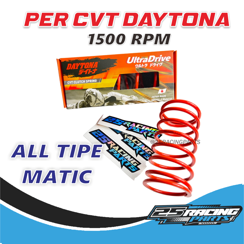 Per CVT Daytona 1500RPM 20 % PCX150 Per CVT Original Racing Daytona Vario 125-150 ADV 150 PCX 160