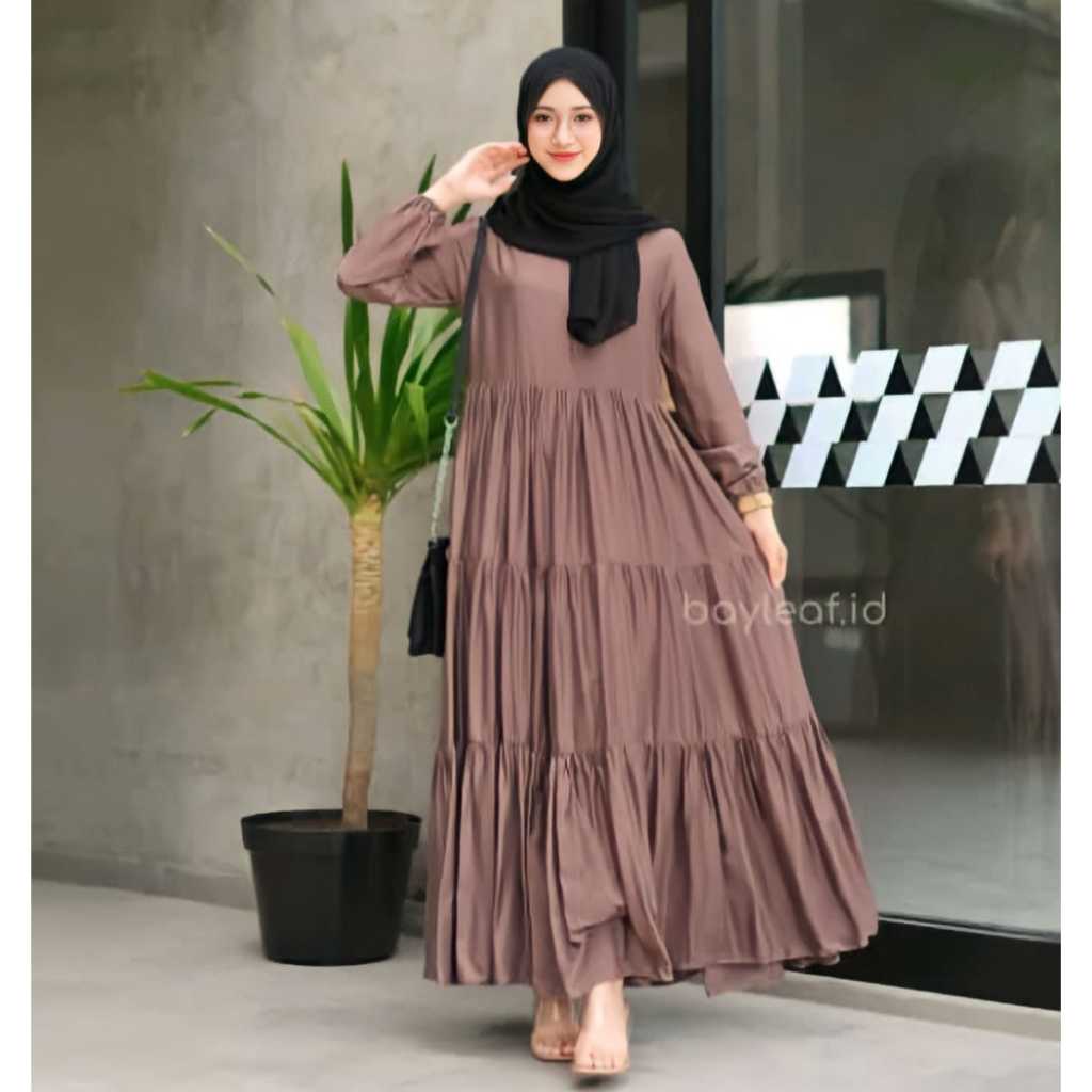 PROMO CUCI GUDANG 3 PCS 100 RIBU GAMIS REMPEL BAHAN RAYON GRADE A TERLARIS 2024