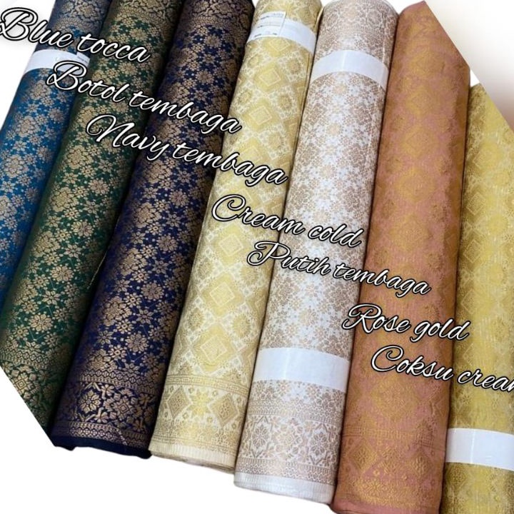 88 Kain Songket PalembangKain songket MeteranKain songketkain songket mesin