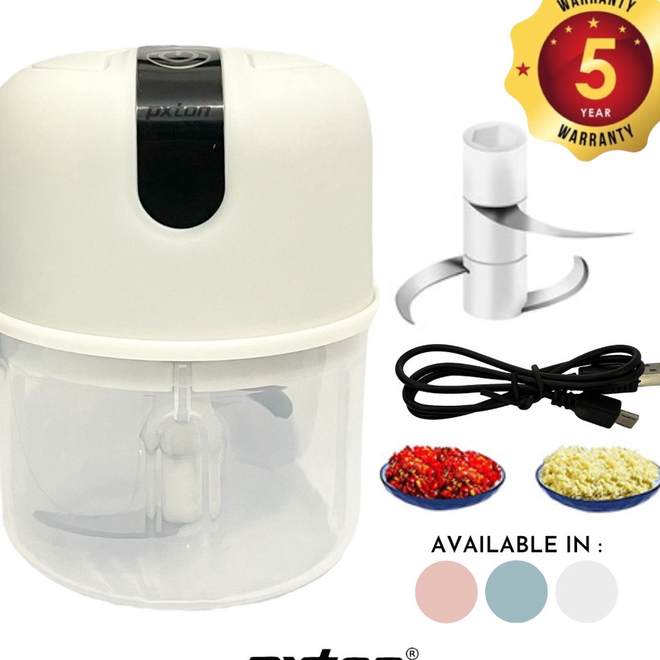 99 BRANDS FESTIVAL PXTON  Portable Blender Gilingan Mini Bumbu dan Daging dengan USB  USB Mini Chopp