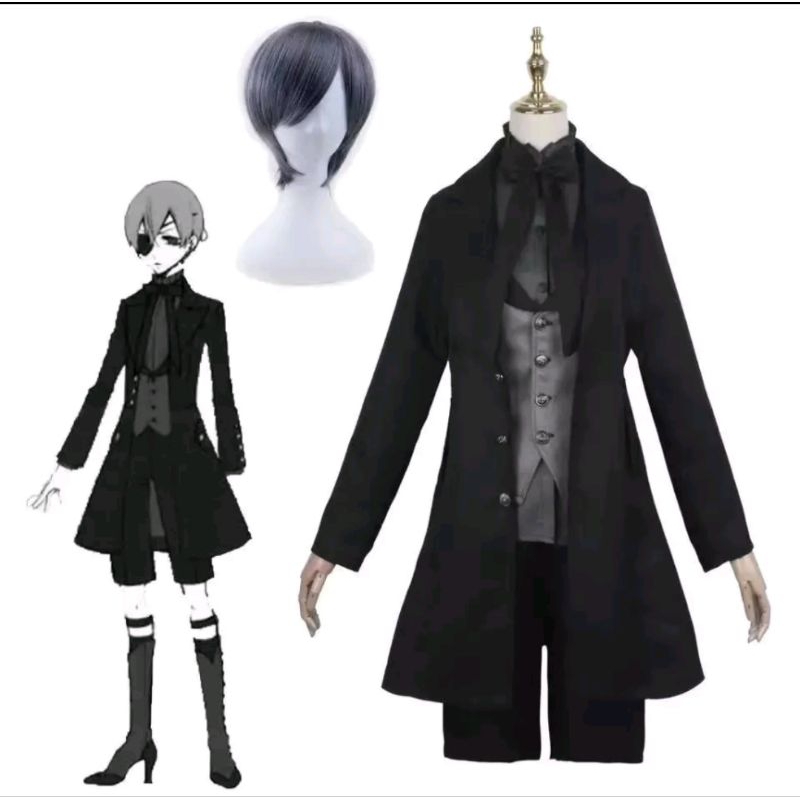 Black Butler Ciel Phantomhive Costum Cosplay