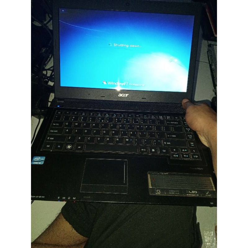 laptop acer 4750 ram 4gb hdd 500gb core i3