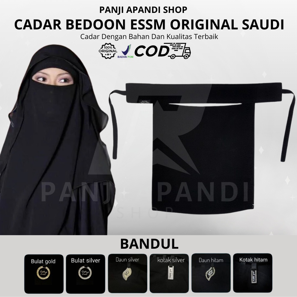 ART K82F Cadar Bedoon ESSM Original Cadar Bandana Original Saudi Cadar Bandana Saudi Cadar Arab Bidu