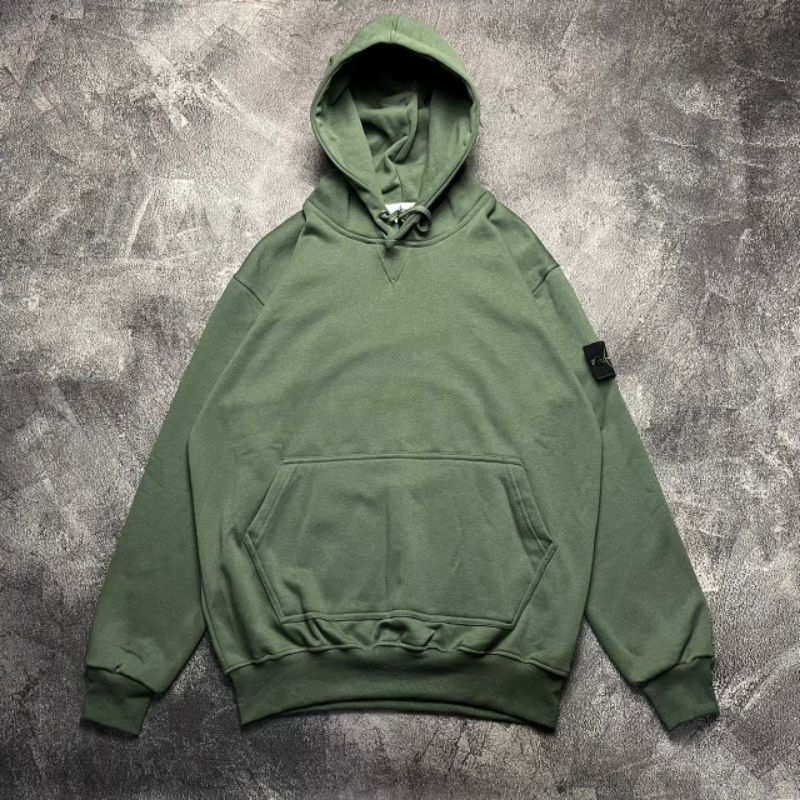 HOODIE STONE ISLAND ORIGINAL FULL TAG LABEL WASH