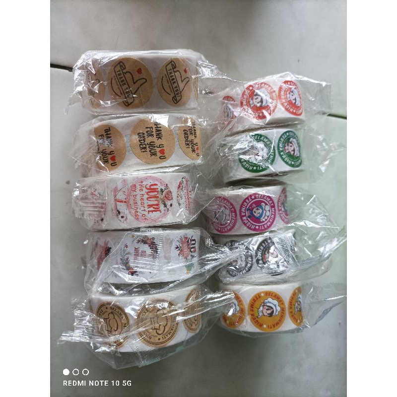 

stiker thankyou olshop/ stiker thankyou bulat/ stiker thankyou/ stiker label roll thankyou isi 500/roll stiker terima kasih/ stiker packing/ stiker segel thankyou hampers produk kemasan