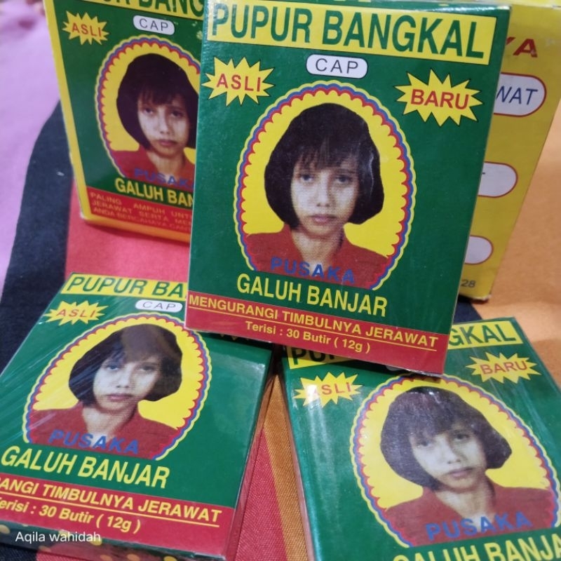 Bedak Dingin Bangkal Cap Galuh Banjar - Pupur Bangkal Pusaka kalimantan