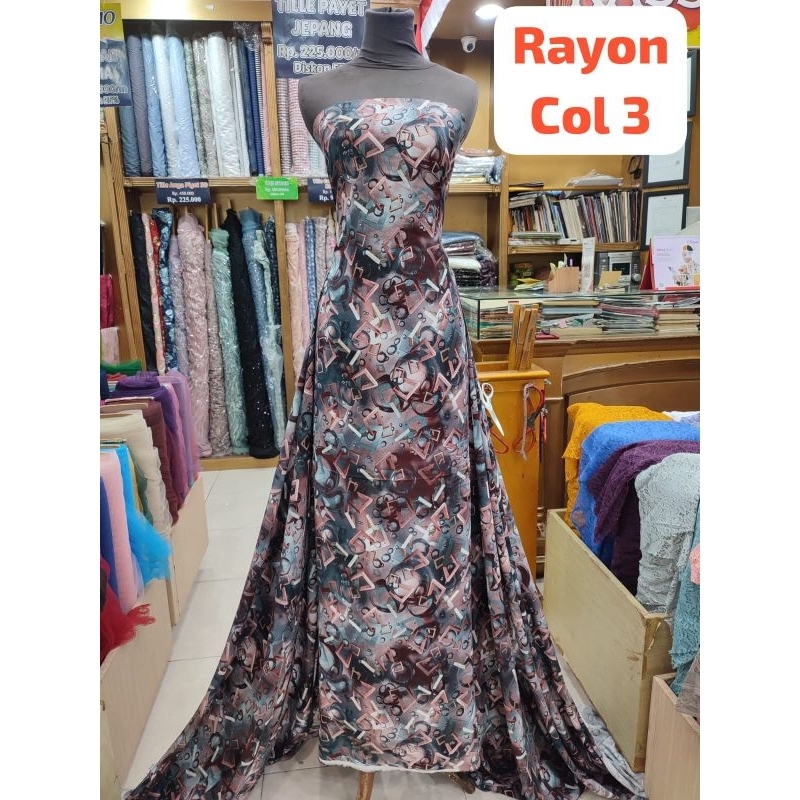 KATUN RAYON / RAYON MOTIF / KATUN RAYON MOTIF